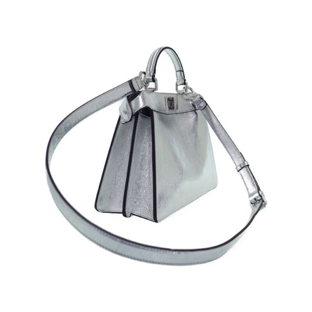 Fendi I Leather Peekaboo Shoulder See Bag You